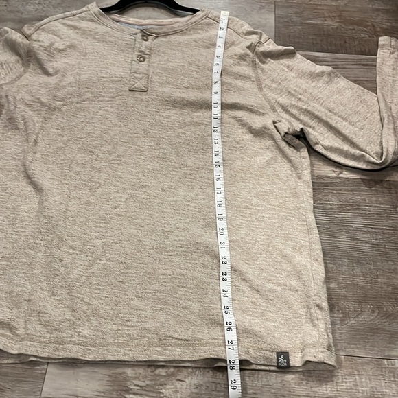 Mens XL Northface long sleeve shirt Tan - Picture 5 of 6